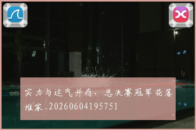 实力与运气并存，总决赛冠军花落谁家_20260604195751